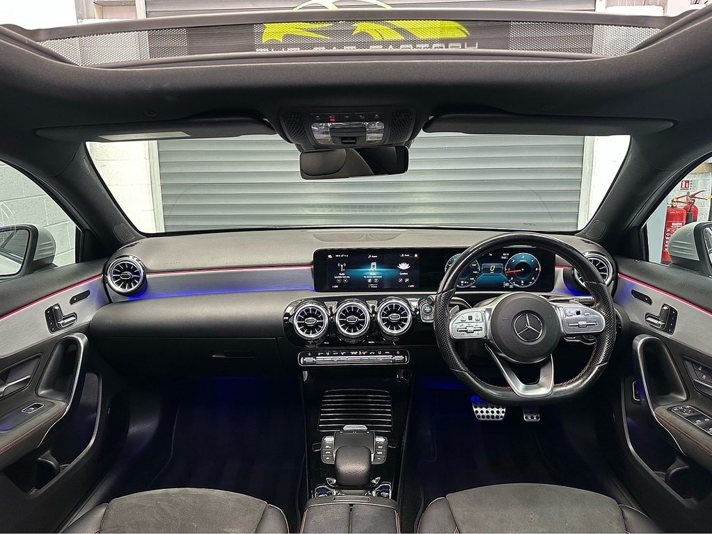 Mercedes-Benz A Class 2.0 A200d Amg Line Premium Plus 2 Saloon Die White #2