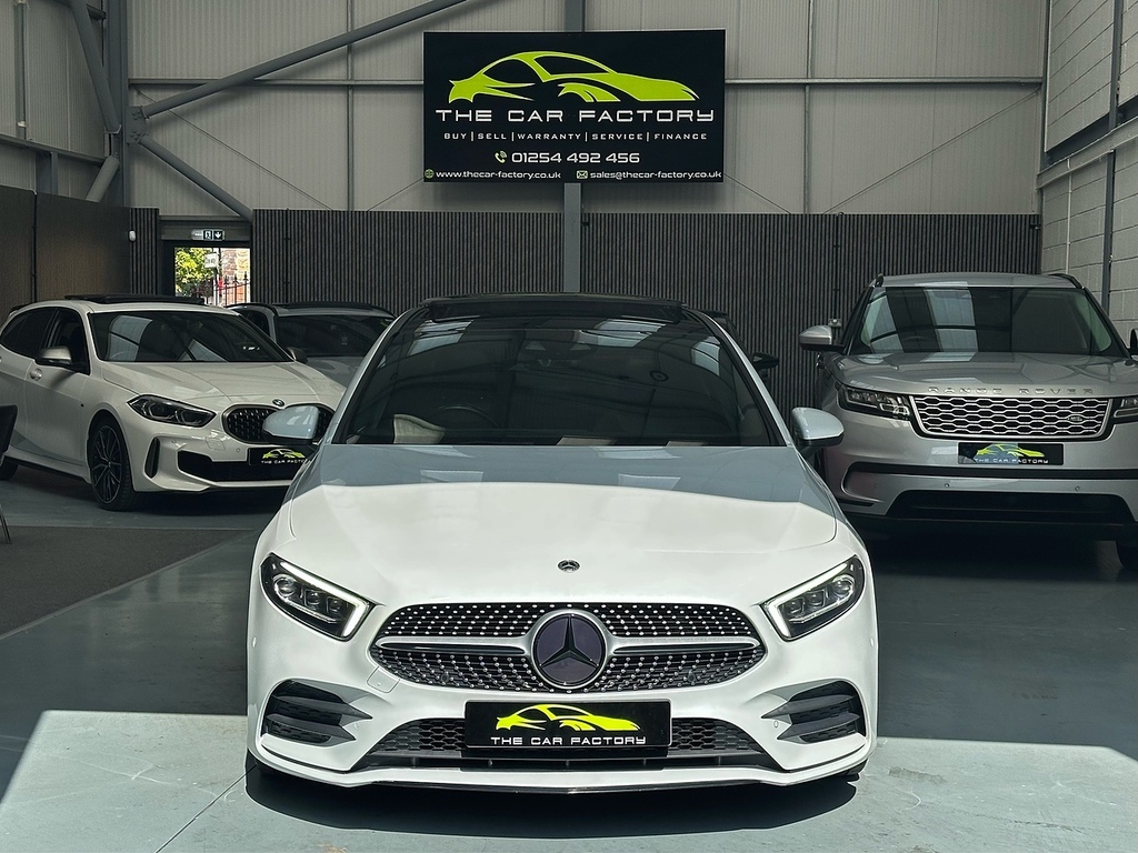 Mercedes-Benz A Class 2.0 A200d Amg Line Premium Plus 2 Saloon Die White #4
