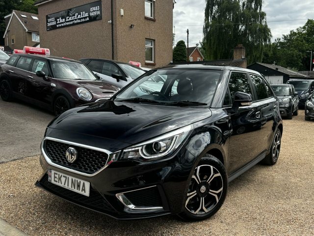 MG MG3 1.5 Vti-tech Exclusive Nav Hatchback Ma Black