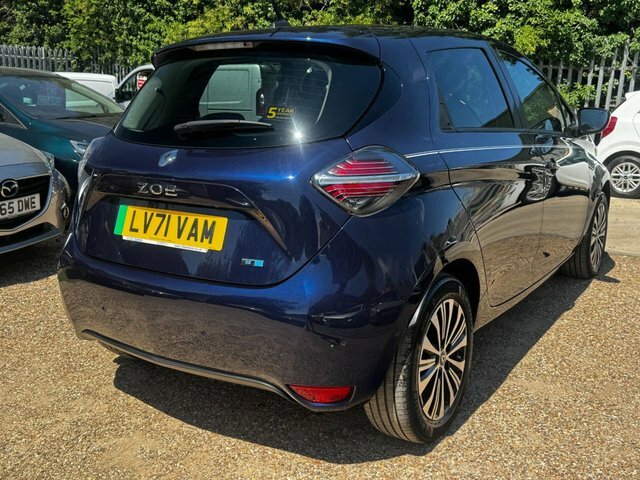 Renault Zoe R135 Ev50 52Kwh Riviera Hatchback Aut Blue #2