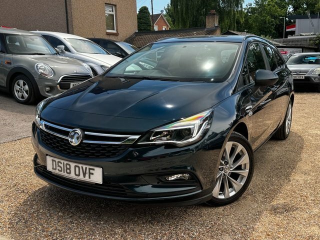 Vauxhall Astra 1.4I Design Sports Tourer Euro 6 Green #3