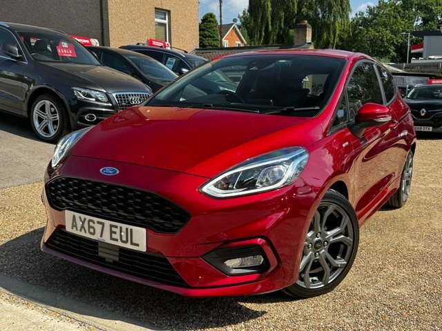 Ford Fiesta 1.0T Ecoboost St-line Hatchback Red #3