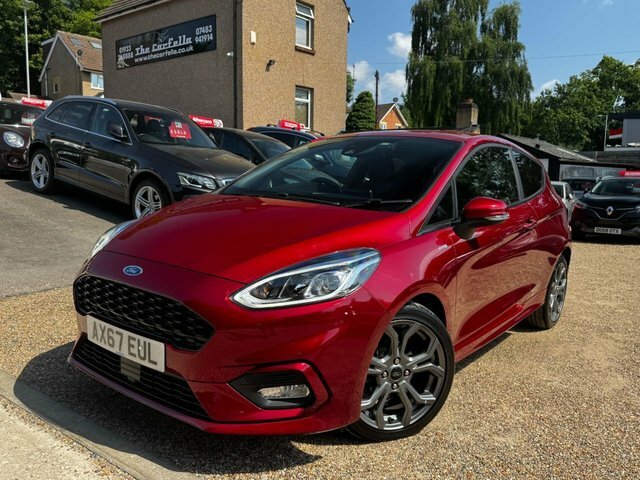 Ford Fiesta 1.0T Ecoboost St-line Hatchback Red