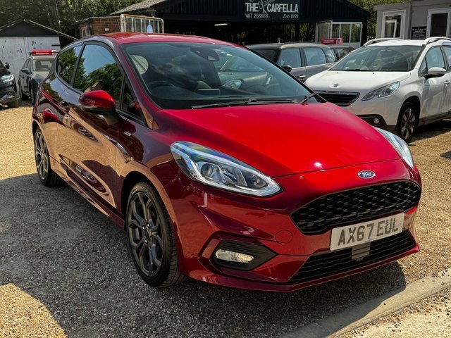 Ford Fiesta 1.0T Ecoboost St-line Hatchback Red #6