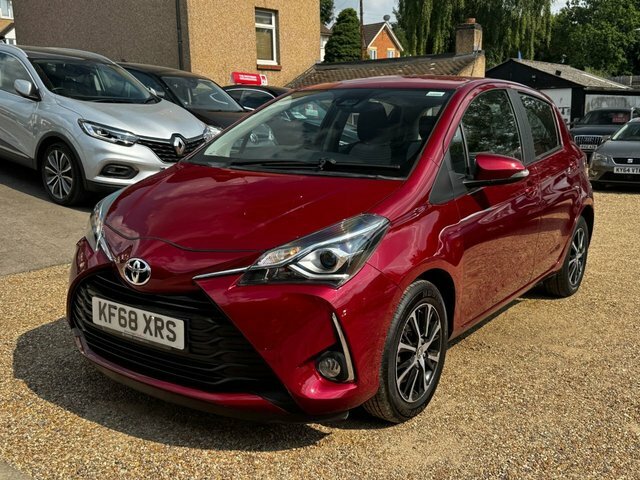 Toyota Yaris 1.0 Vvt-i Icon Tech Hatchback Eu Red #3