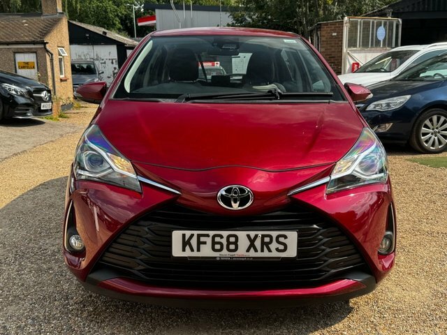 Toyota Yaris 1.0 Vvt-i Icon Tech Hatchback Eu Red #4