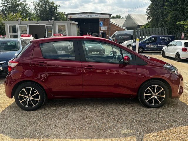 Toyota Yaris 1.0 Vvt-i Icon Tech Hatchback Eu Red #6