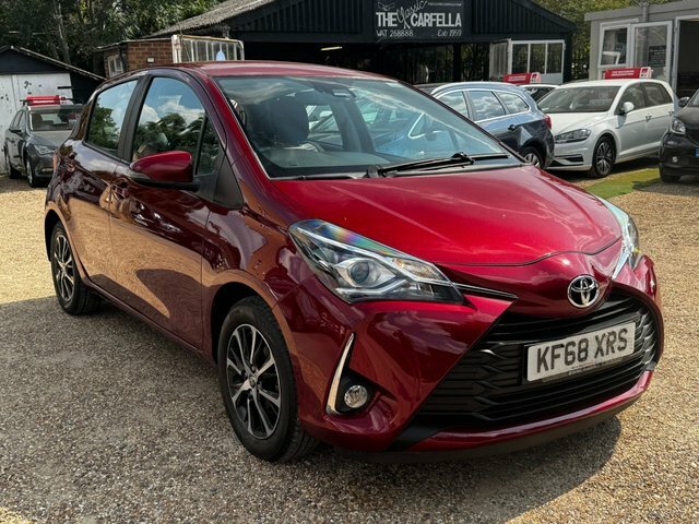 Toyota Yaris 1.0 Vvt-i Icon Tech Hatchback Eu Red #5