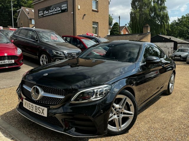 Mercedes-Benz C Class 1.5 C200 Mhev Amg Line Premium Coupe Black