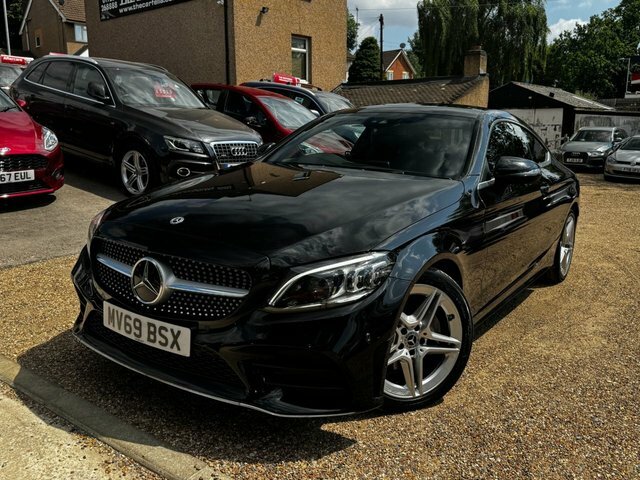 Mercedes-Benz C Class 1.5 C200 Mhev Amg Line Premium Coupe Black #3