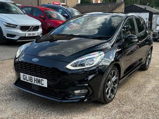 Ford Fiesta 1.0T Ecoboost St-line Hatchback Black #4