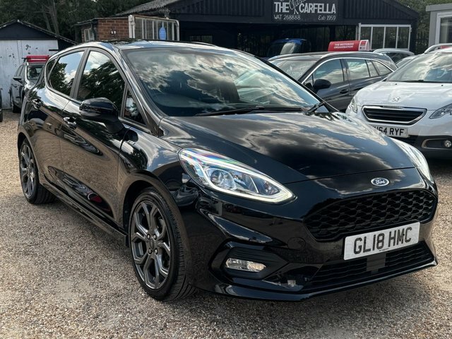 Ford Fiesta 1.0T Ecoboost St-line Hatchback Black #6