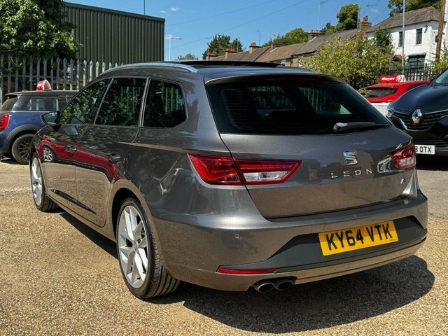 Seat Leon Hatchback 2.0 Tdi Cr Fr Euro 5 Ss 201565 Grey #9