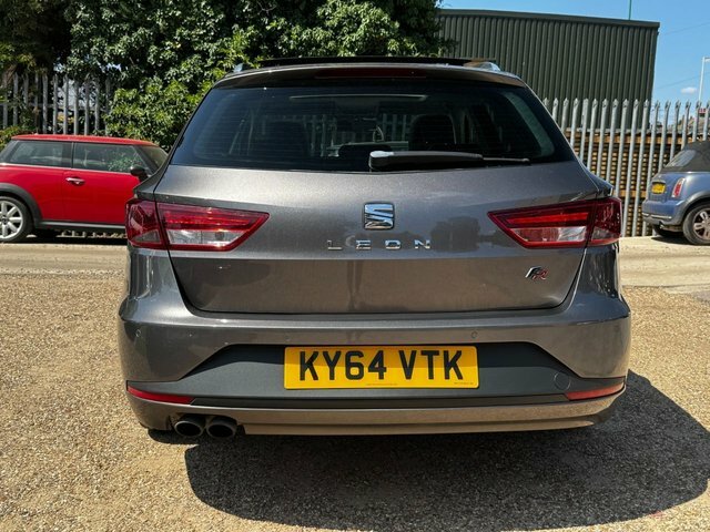 Seat Leon Hatchback 2.0 Tdi Cr Fr Euro 5 Ss 201565 Grey #8