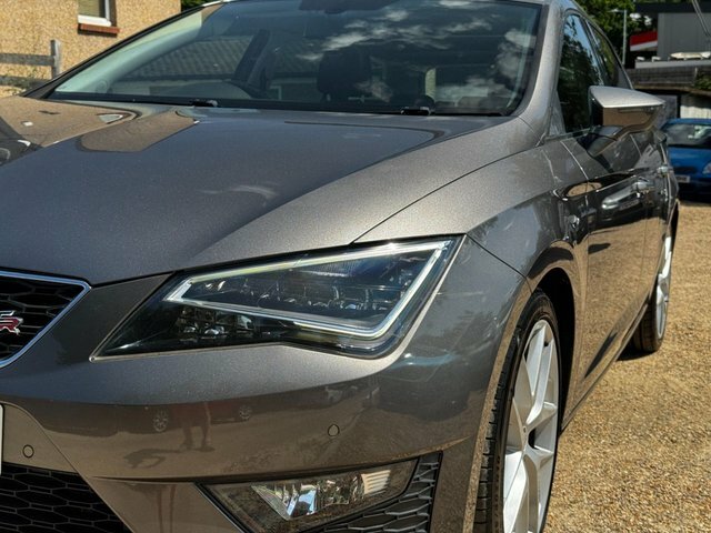 Seat Leon Hatchback 2.0 Tdi Cr Fr Euro 5 Ss 201565 Grey #12