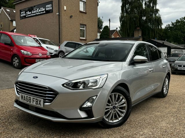 Ford Focus 1.0T Ecoboost Titanium Hatchback MA68FBX Silver #3