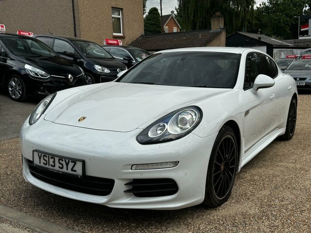 Porsche Panamera 3.0D V6 Hatchback Tiptronics Euro 5 S White #4