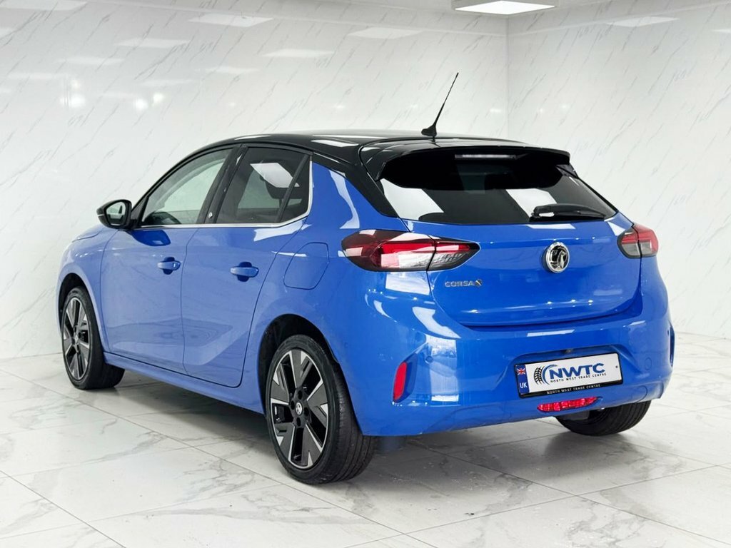 Vauxhall Corsa-e Hatchback VN22XZV Blue #6