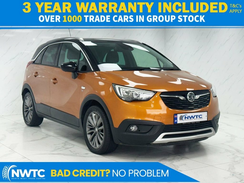 Vauxhall Crossland X 1.2L Elite Nav Orange
