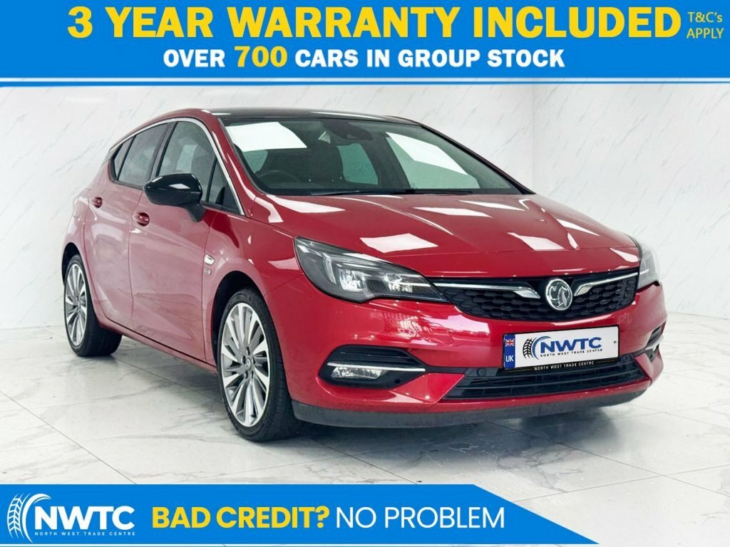 Vauxhall Astra 1.2L Griffin Edition Red