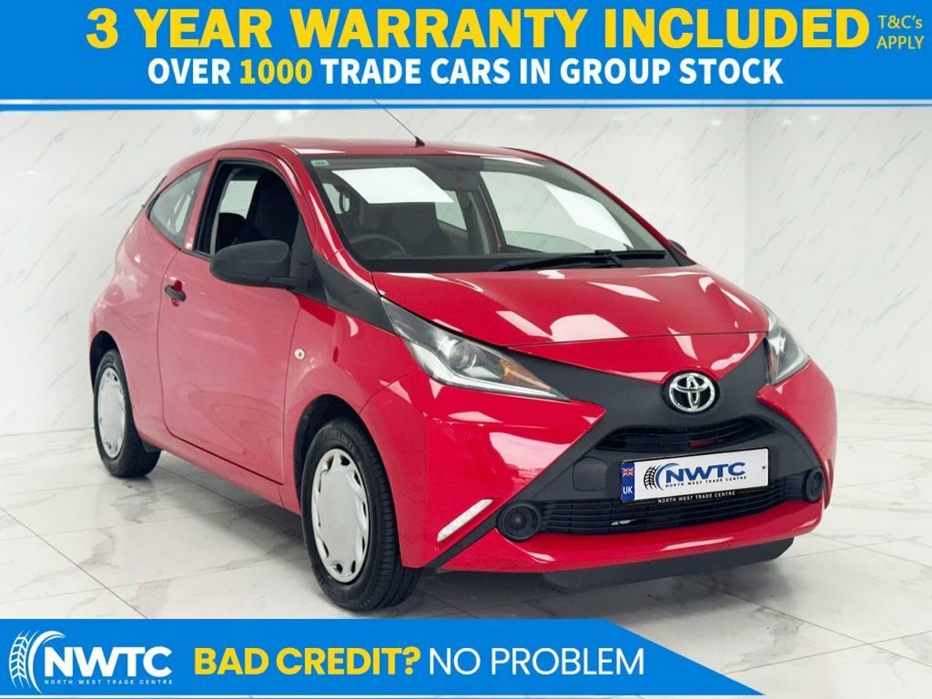 Toyota Aygo Hatchback Red