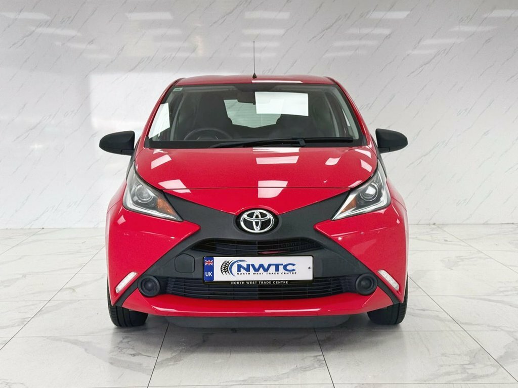 Toyota Aygo Hatchback YF18LWZ Red #3