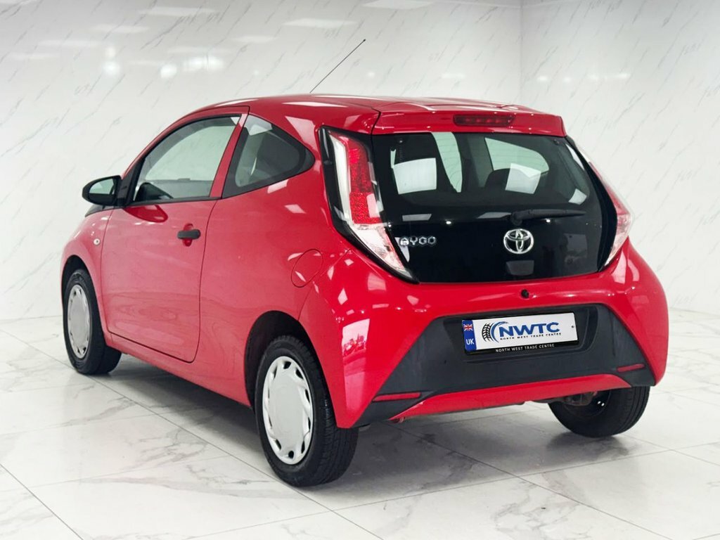 Toyota Aygo Hatchback YF18LWZ Red #6