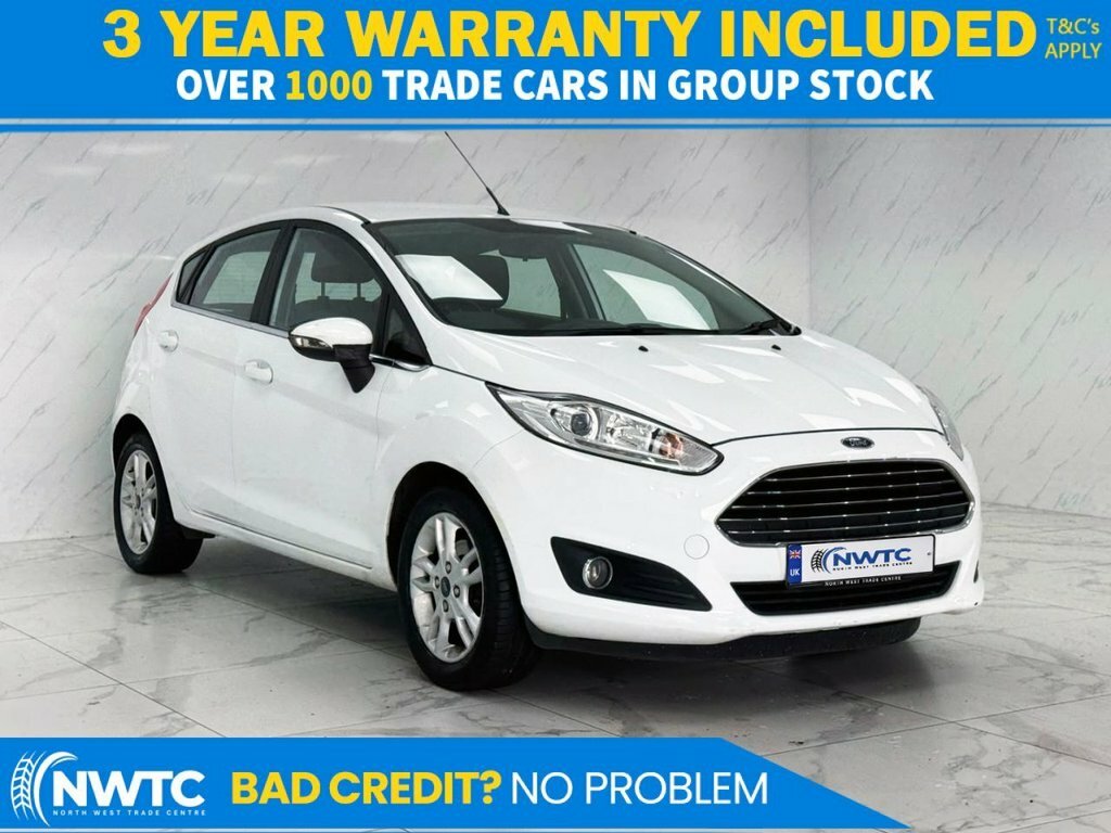 Ford Fiesta 1.3L Zetec White