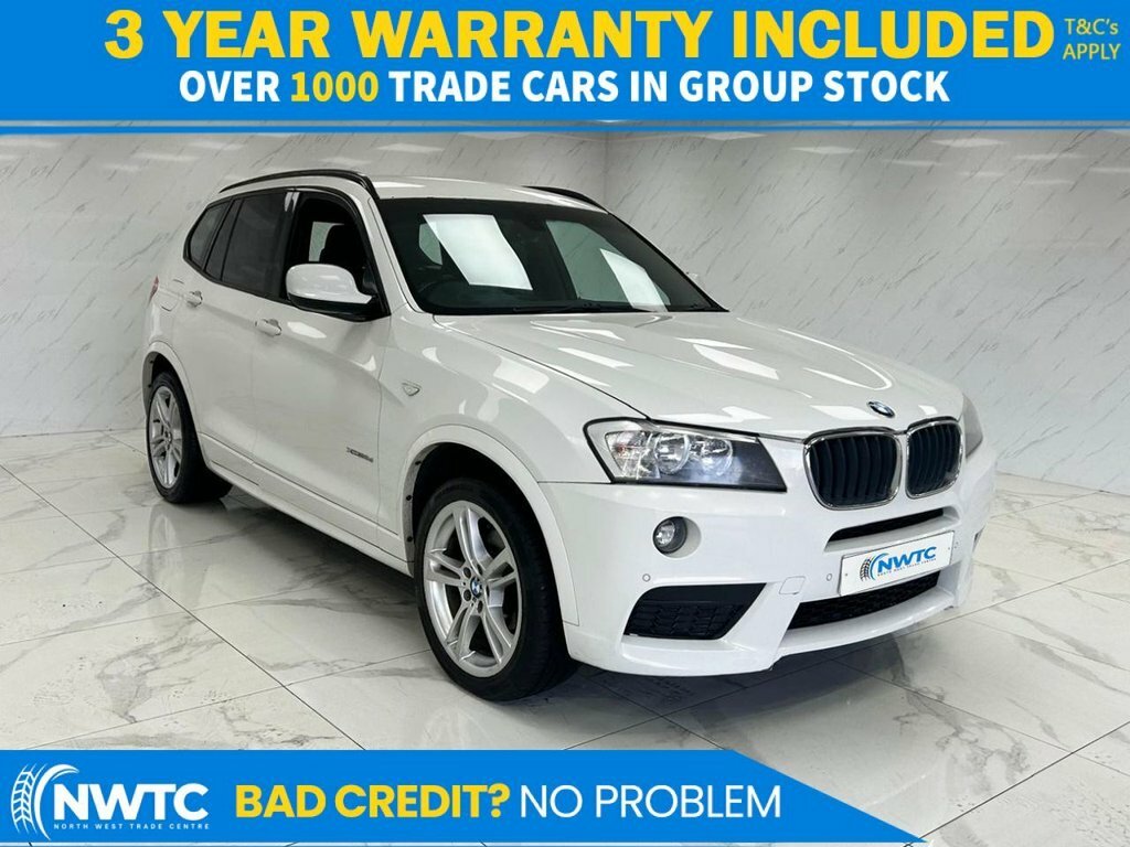 BMW X3 2L M Sport White