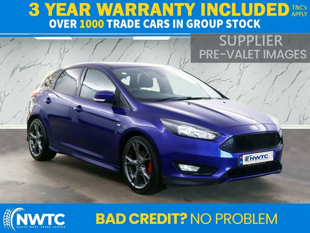 Ford Focus 1L St-line X Blue