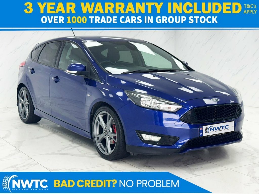 Ford Focus 1L St-line X Blue
