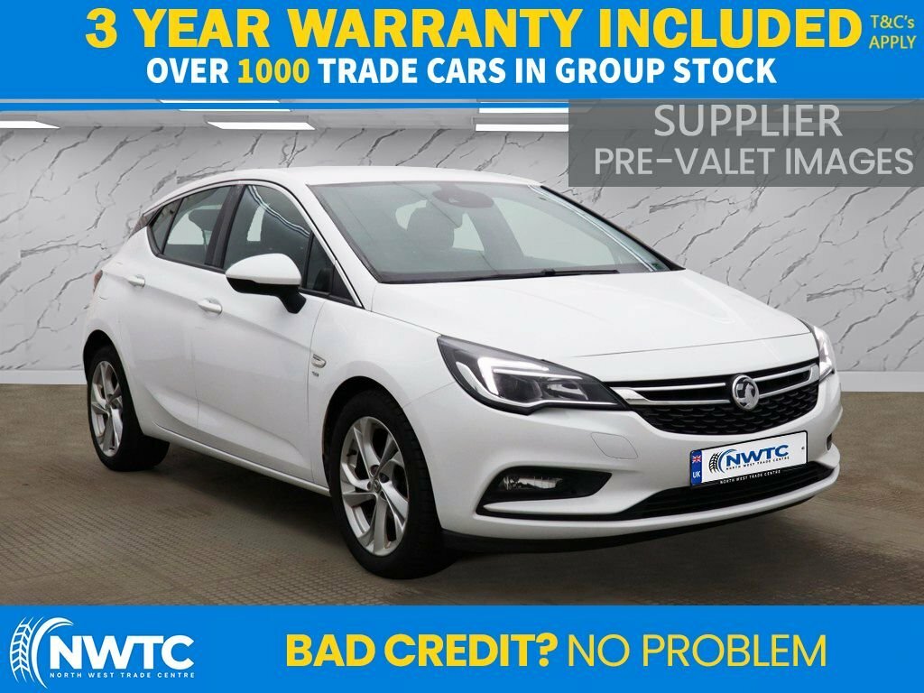 Vauxhall Astra 1.4L Sri Nav White