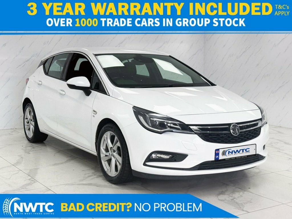Vauxhall Astra 1.4L Sri Nav White
