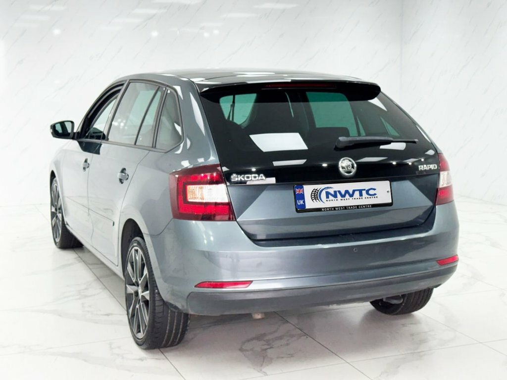 Skoda Rapid Spaceback 1.4L Se Sport Grey #6