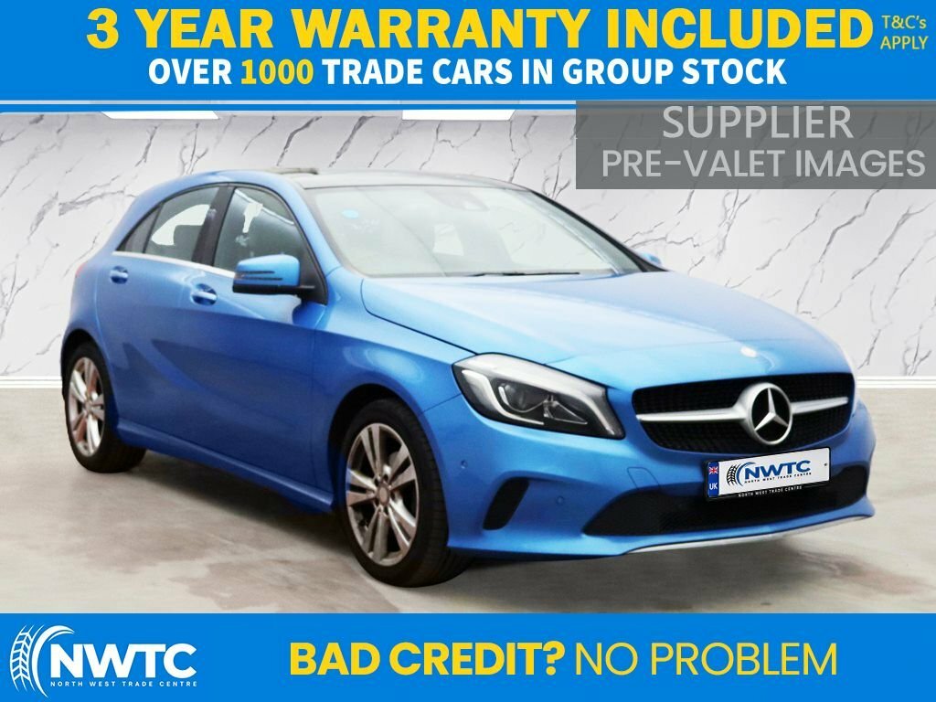 Mercedes-Benz A Class 1.5L Sport Blue
