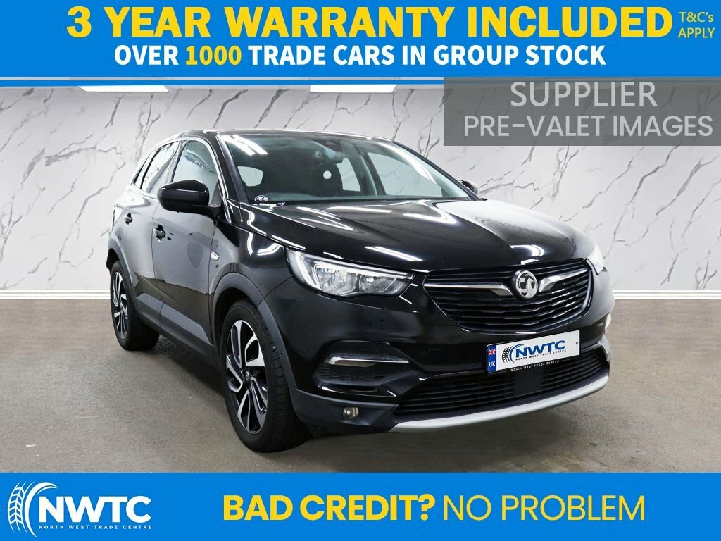 Vauxhall Grandland X 1.2L Elite Nav Black
