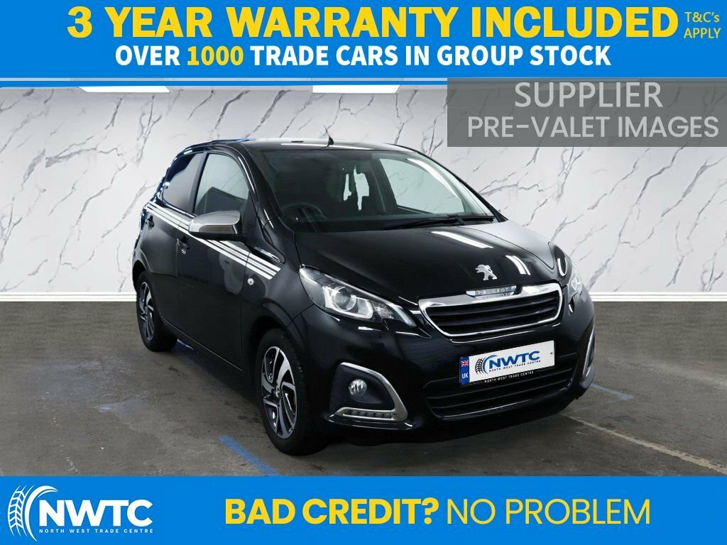 Peugeot 108 1L Collection Black