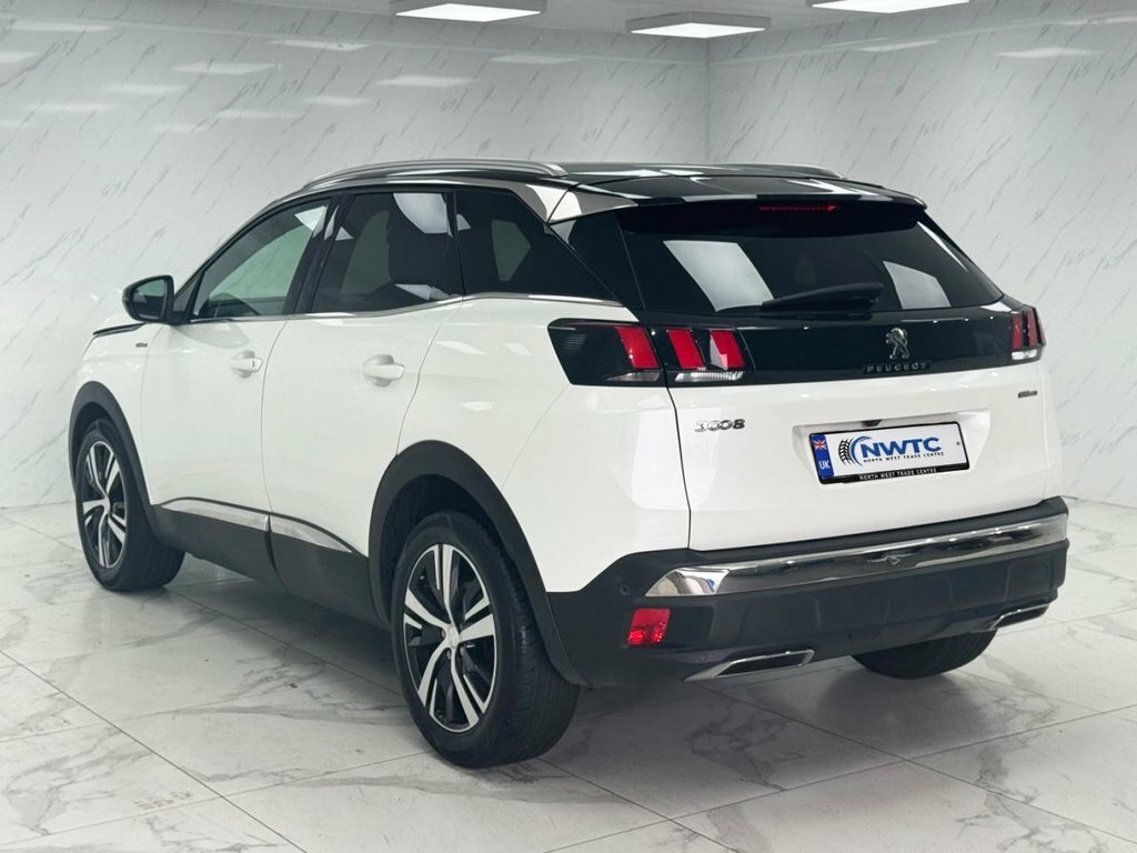Peugeot 3008 1.2L Gt Line VK69UTE White #6