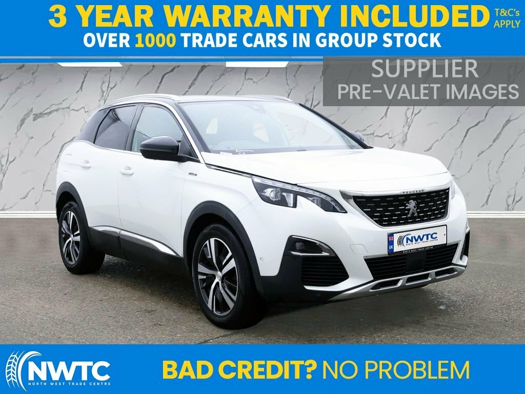 Peugeot 3008 1.2L Gt Line White