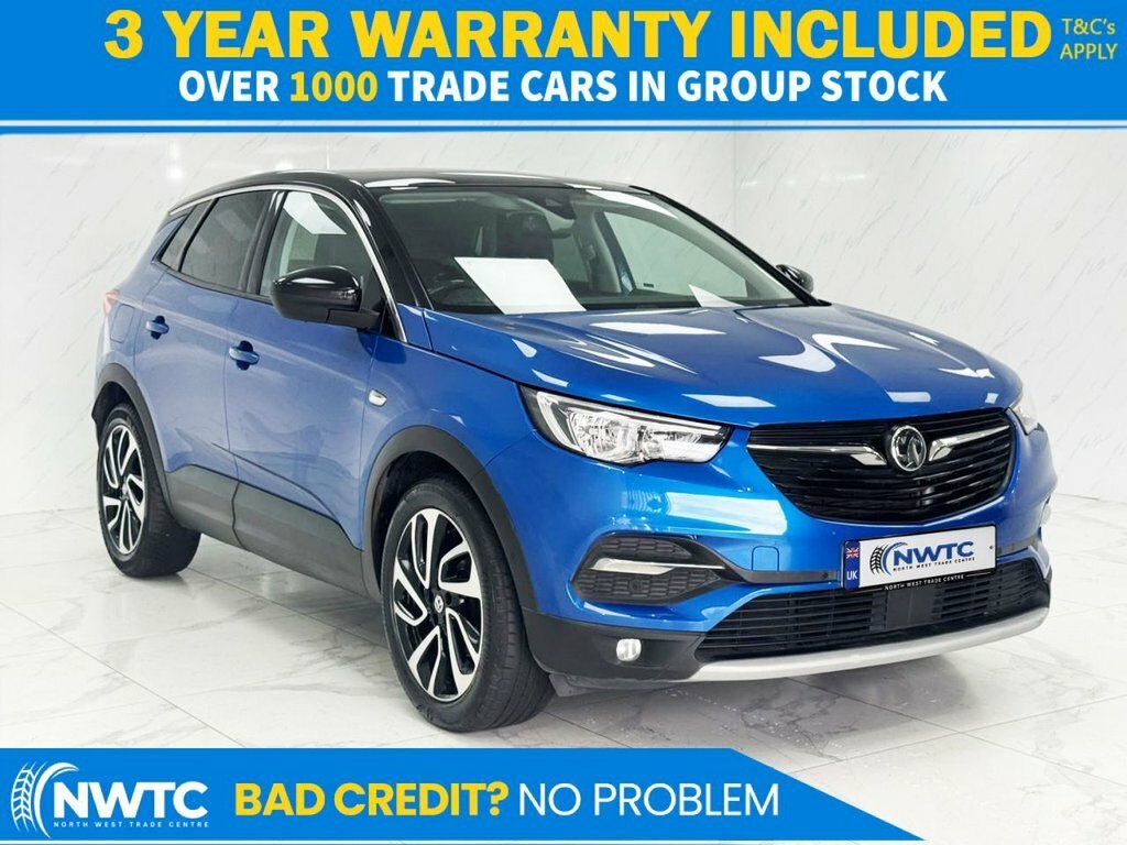 Vauxhall Grandland X 1.2L Elite Nav Blue