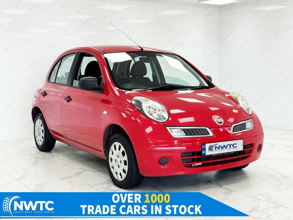 Nissan Micra Hatchback Red