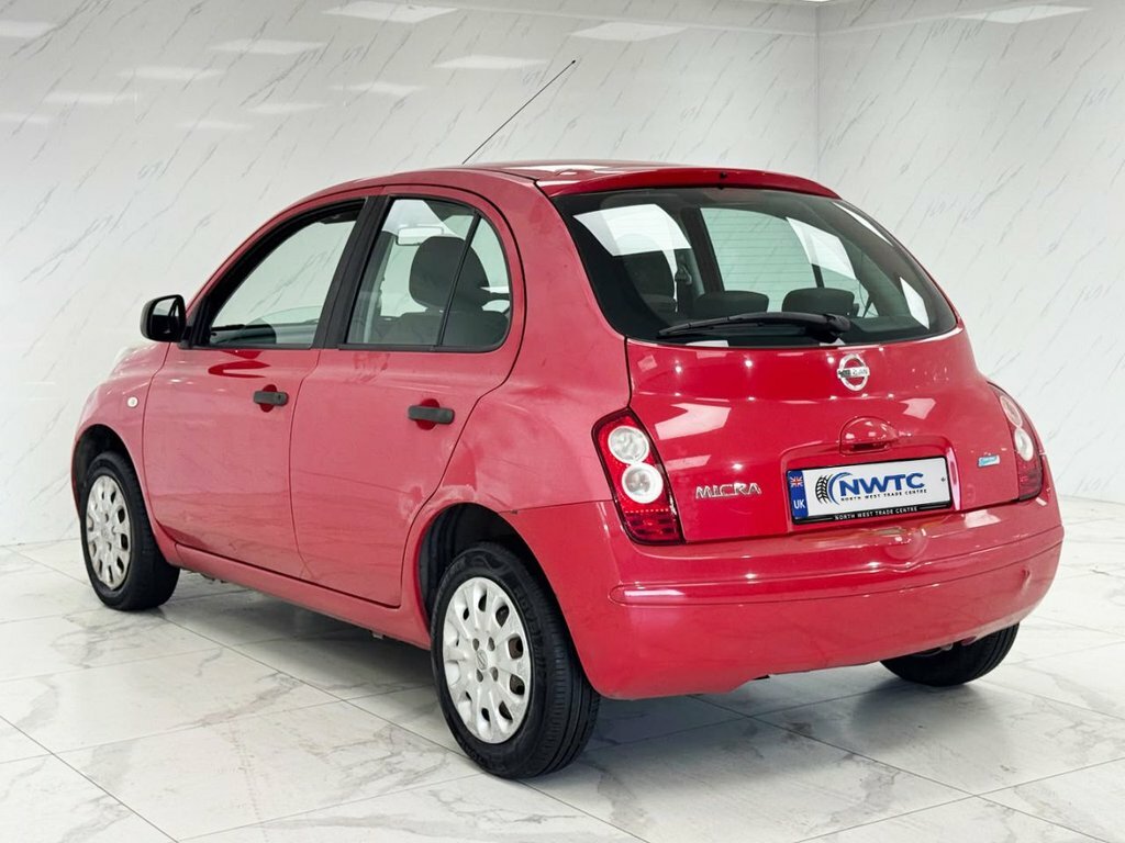 Nissan Micra Hatchback Red #6