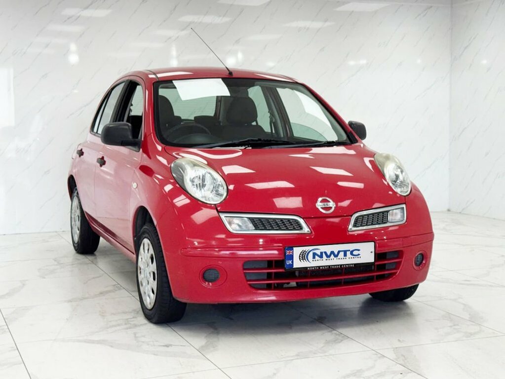 Nissan Micra Hatchback Red #2