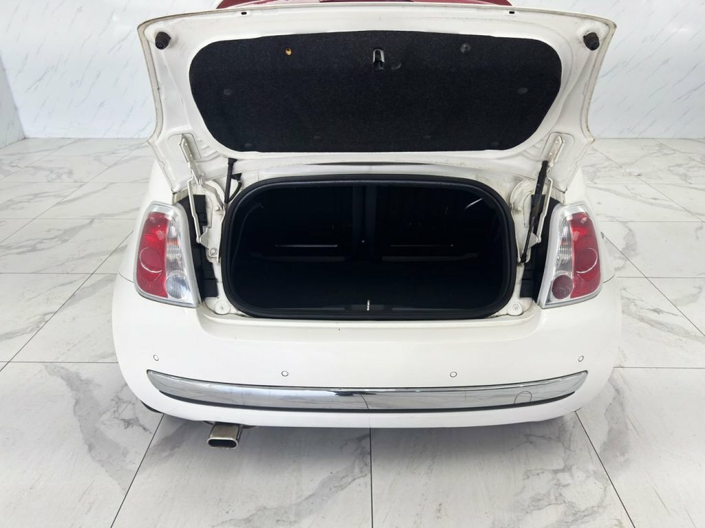 Fiat 500C C Pop White #8