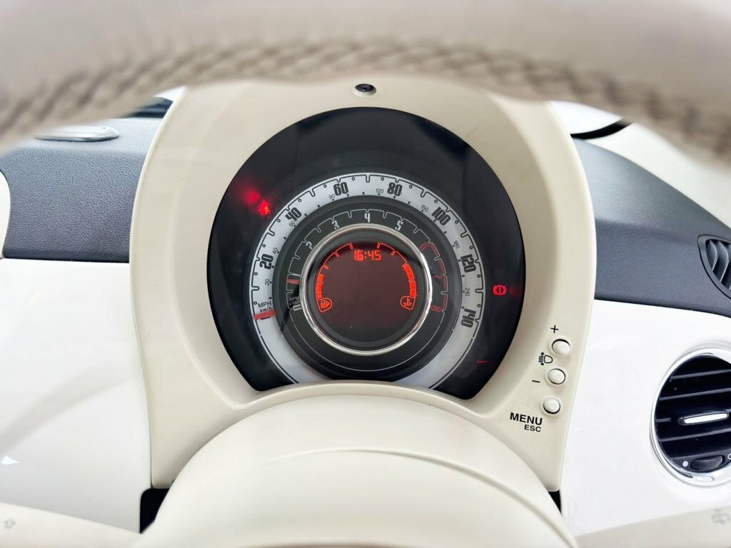 Fiat 500C C Pop White #15