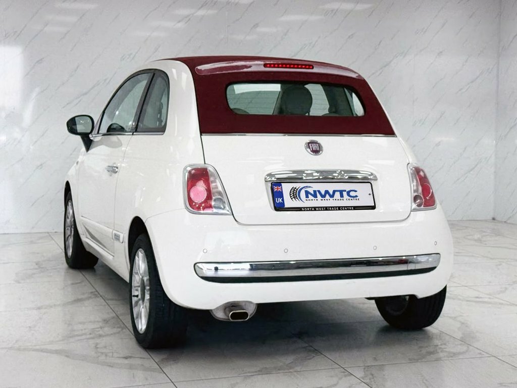 Fiat 500C 1.2L Lounge White #3