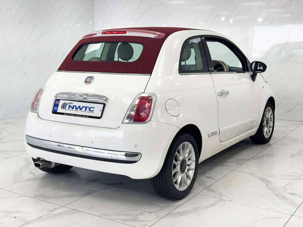 Fiat 500C C Pop White #7