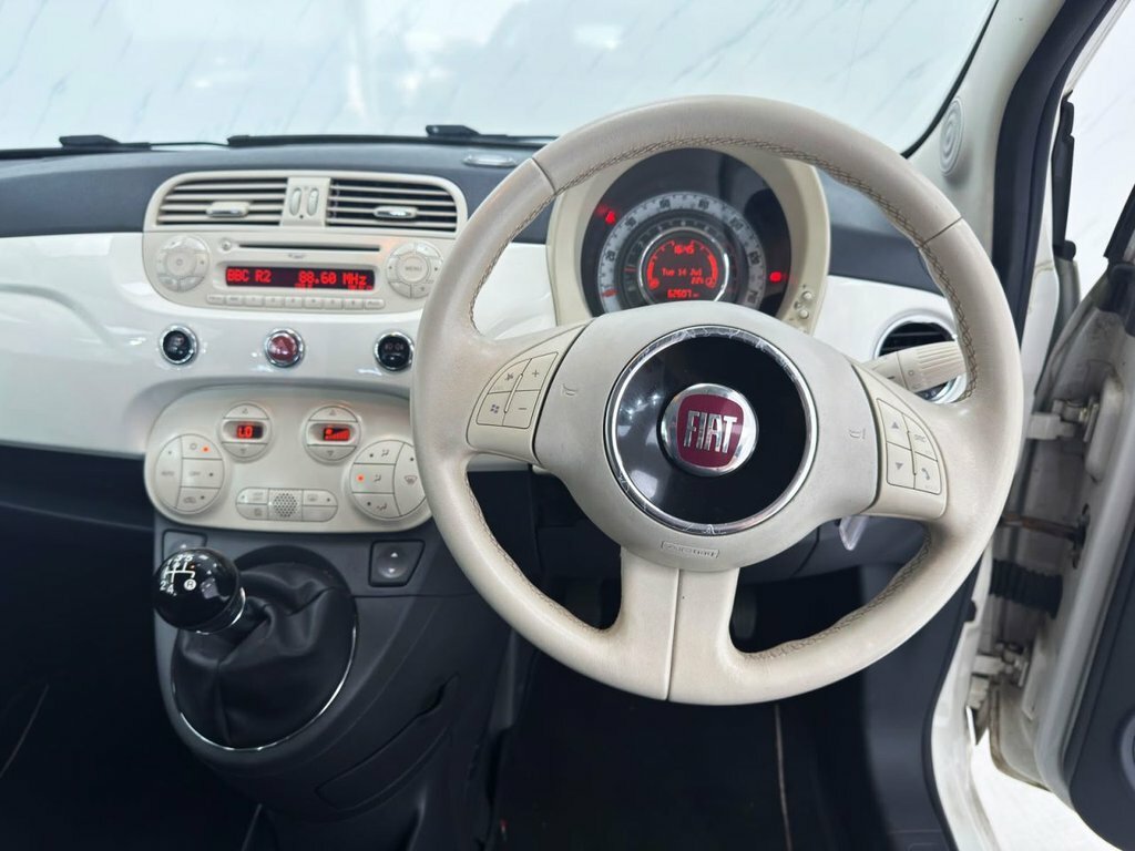 Fiat 500C C Pop White #18