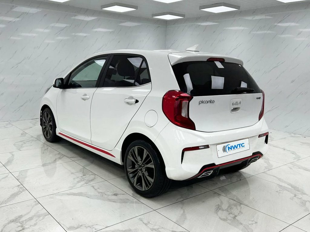 Kia Picanto 1L Gt-line White #6
