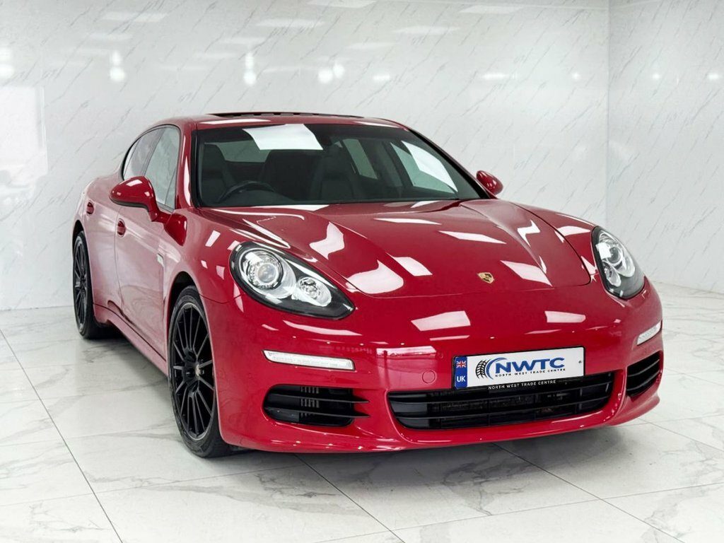 Porsche Panamera Hatchback Red #2